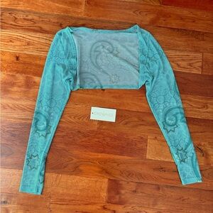 Crowned Athletics Arabian Nights Princess Mesh Shrug Size L/XL